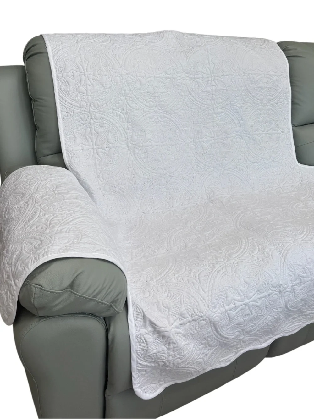 Couch Protector Set Slipcover Quilted Pet Covers Recliner Cover Sofa Reversible